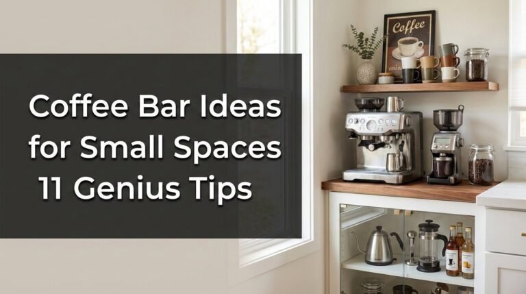 Coffee Bar Ideas for Small Spaces 11 Genius Tips for [year]