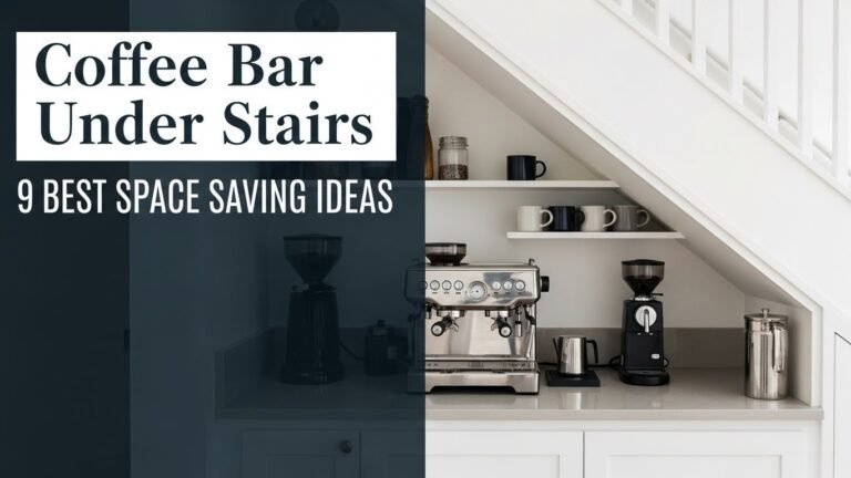 Coffee Bar Under Stairs 9 Best Space Saving Ideas For [year]