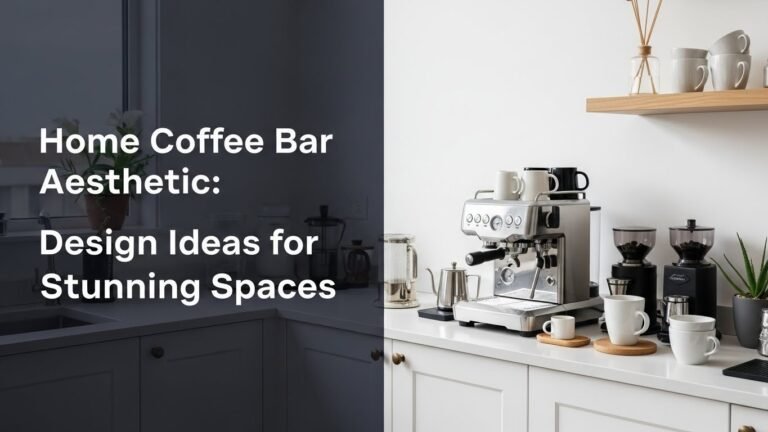 Home Coffee Bar Aesthetic: Design Ideas for Stunning Spaces [year]