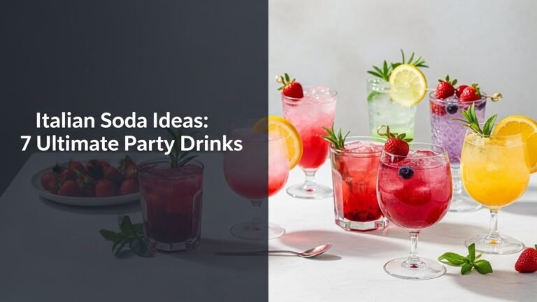 Italian Soda Ideas: 7 Ultimate Party Drinks for [month] [year]
