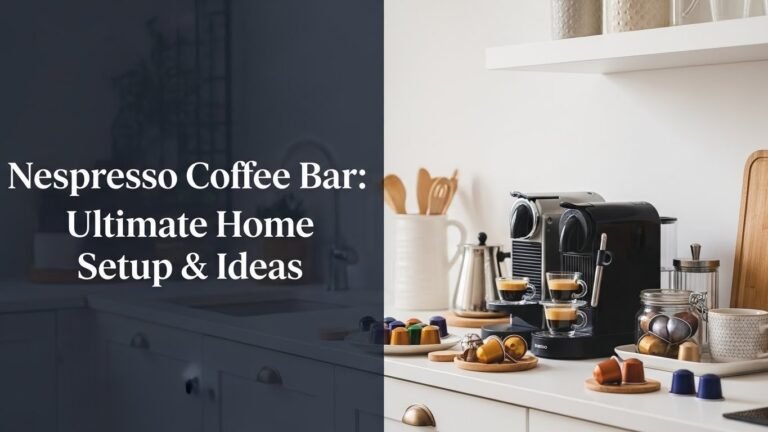Nespresso Coffee Bar: Ultimate Home Setup & Ideas