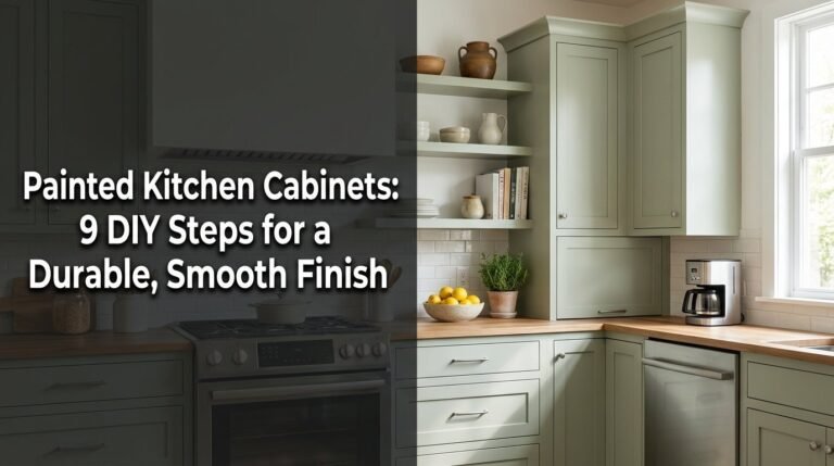 Painted Kitchen Cabinets: 9 DIY Steps for a Durable, Smooth Finish