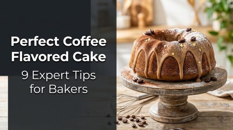 Perfect Coffee Flavored Cake: 9 Expert Tips for Bakers