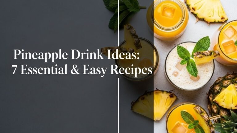 Pineapple Drink Ideas: 7 Essential & Easy Recipes