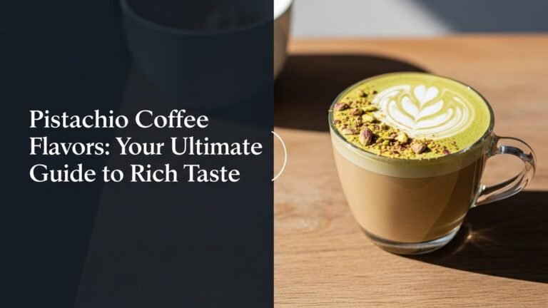 Pistachio Coffee Flavors: Your Ultimate Guide to Rich Taste