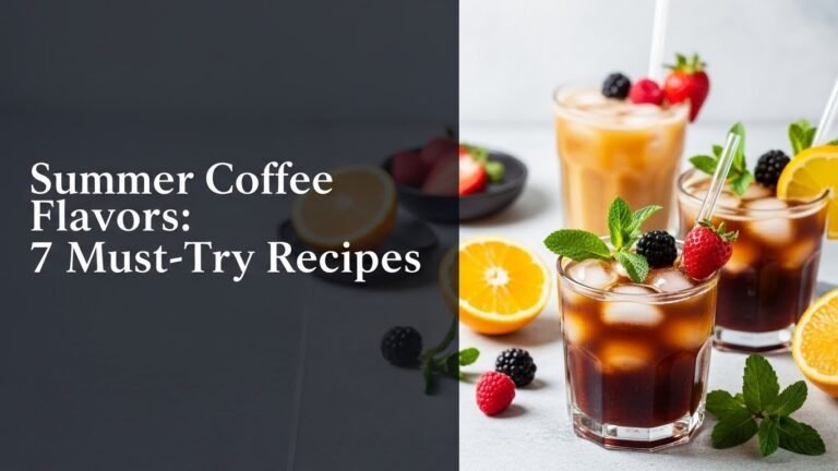 Summer Coffee Flavors: 7 Must-Try Recipes for [year]