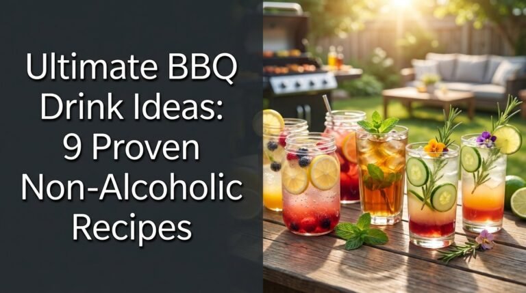 Ultimate BBQ Drink Ideas: 9 Proven Non-Alcoholic Recipes