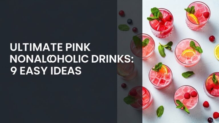 Ultimate Pink Nonalcoholic Drinks: 9 Easy Ideas for [year]