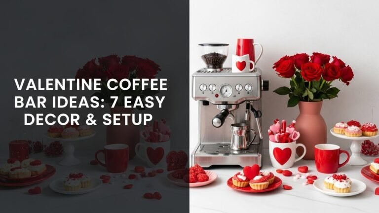 Valentine Coffee Bar Ideas: 7 Easy Decor & Setup for [year]