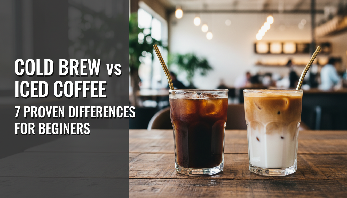 Cold Brew Vs Iced Coffee 7 Proven Differences For Beginners 2026