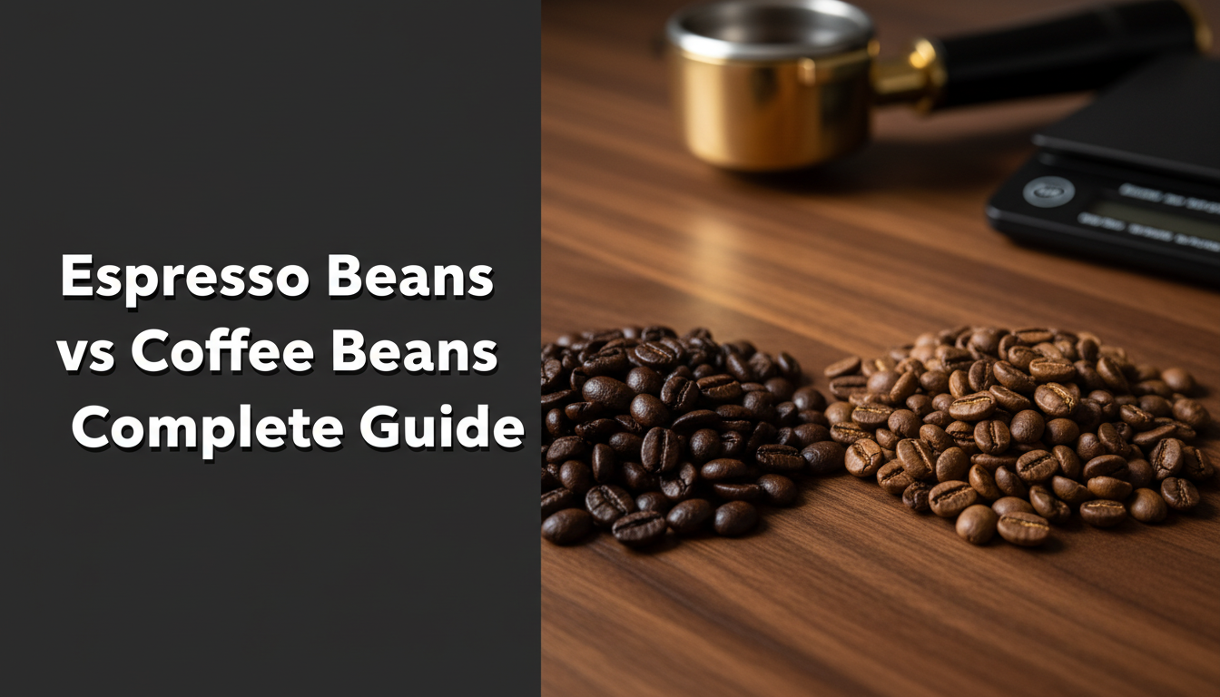 Espresso Beans Vs Coffee Beans Complete 2026 Guide
