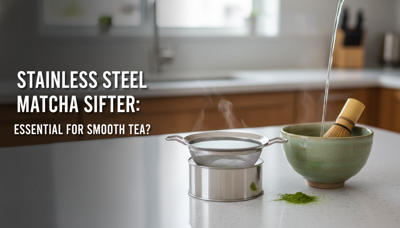 Stainless Steel Matcha Sifter: Essential For Smooth Tea?