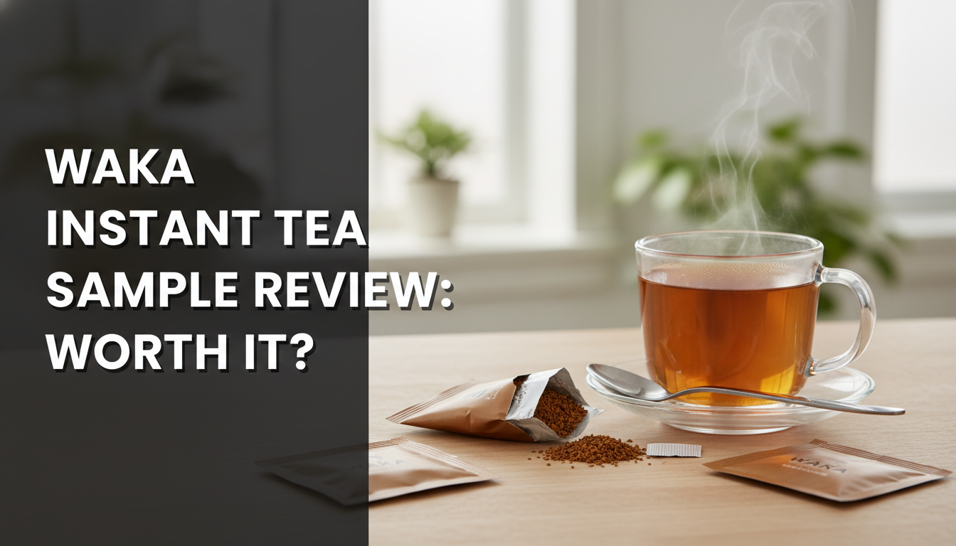 Single Tea Waka Instant Tea Sample Review: Worth It?