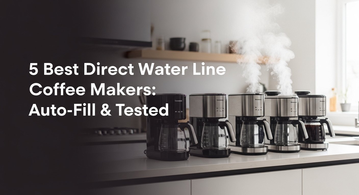 5 Best Direct Water Line Coffee Makers: Auto-Fill & Tested 2026