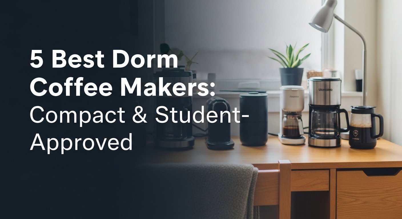 5 Best Dorm Coffee Makers: Compact & Student-Approved