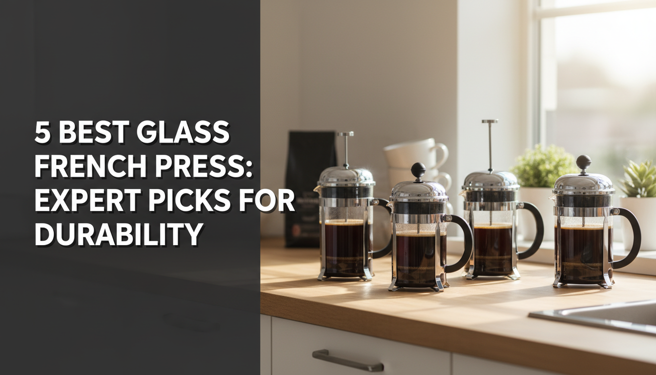 Glass Pres 5 Best Glass French Press: Expert Picks For Durability 2026