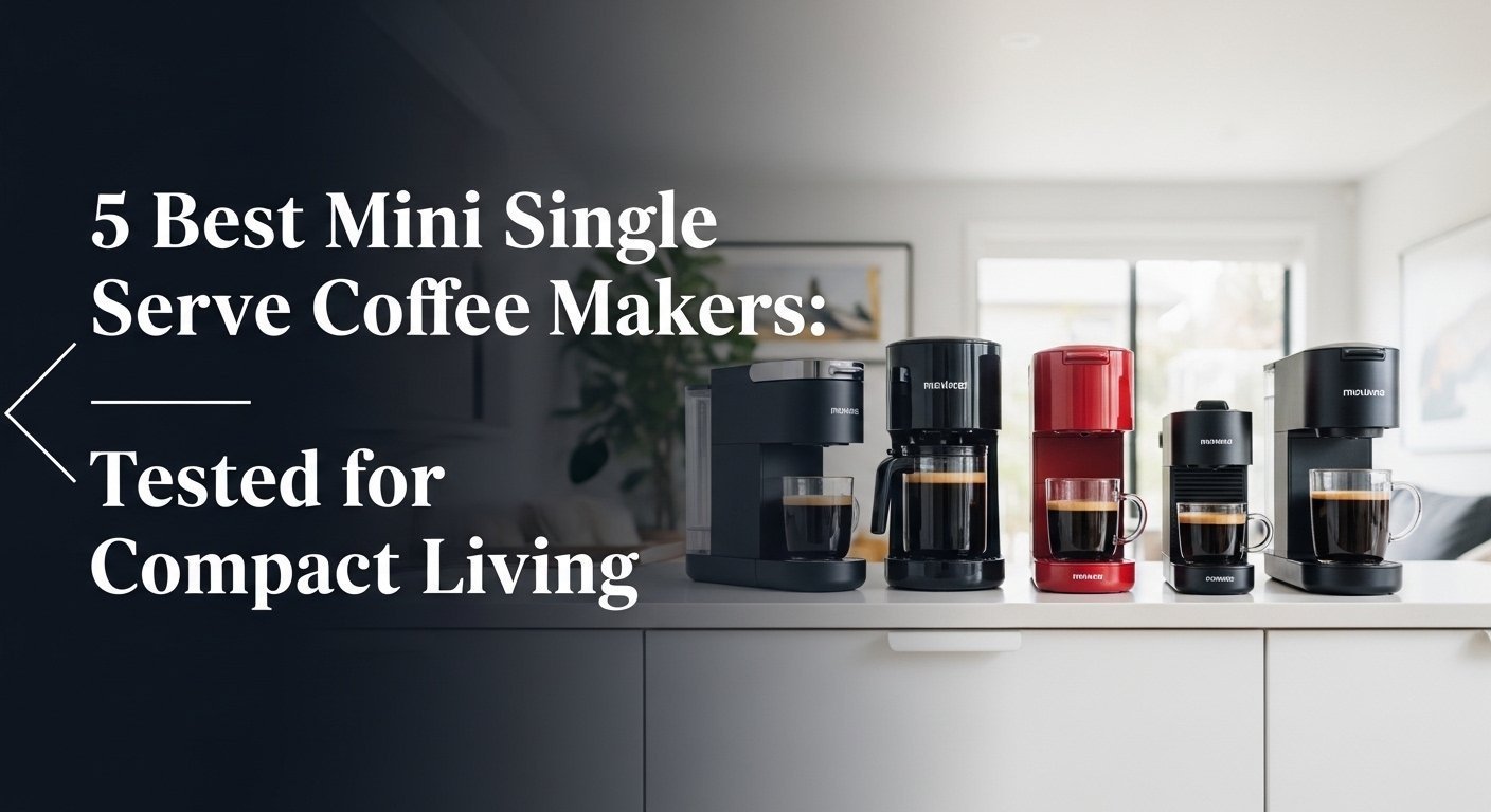 Single Mini 5 Best Mini Single Serve Coffee Makers: Tested For Compact Living