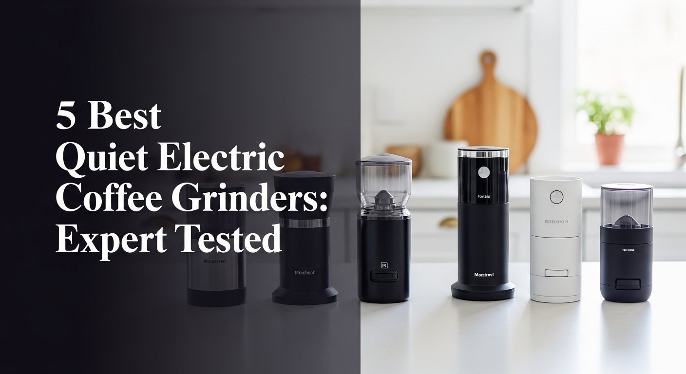 5 Best Quiet Electric Coffee Grinders: Expert Tested