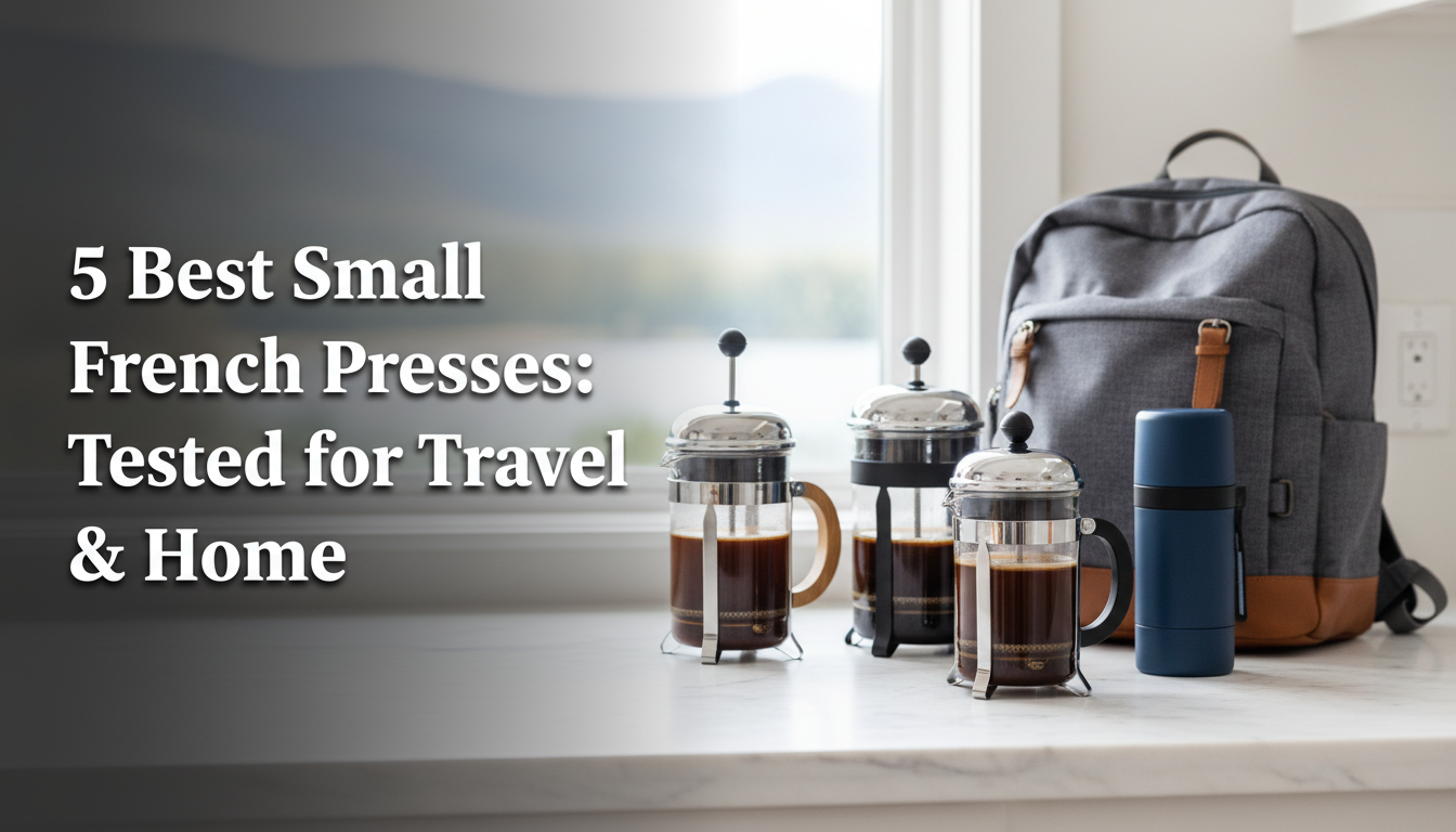 5 Best Small French Presses: Tested For Travel & Home