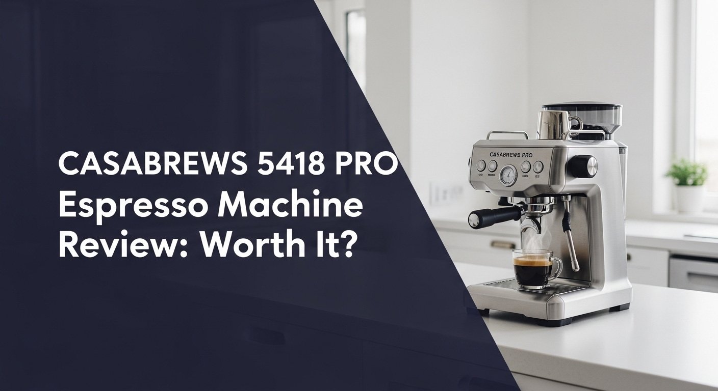 Machine Review CASABREWS 5418 PRO Espresso Machine Review: Worth It?