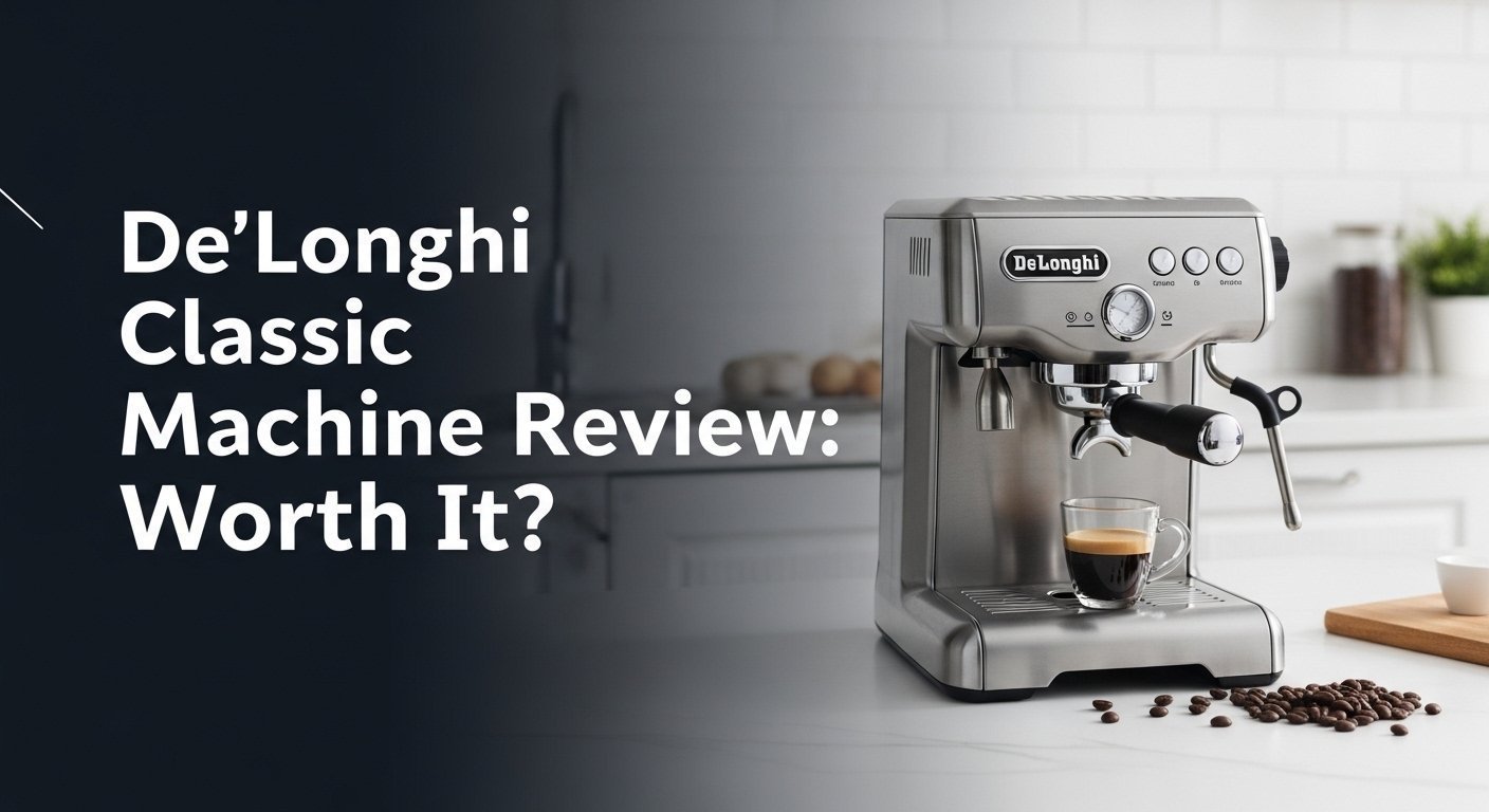 Machine Review De'Longhi Classic Espresso Machine Review: Worth It?