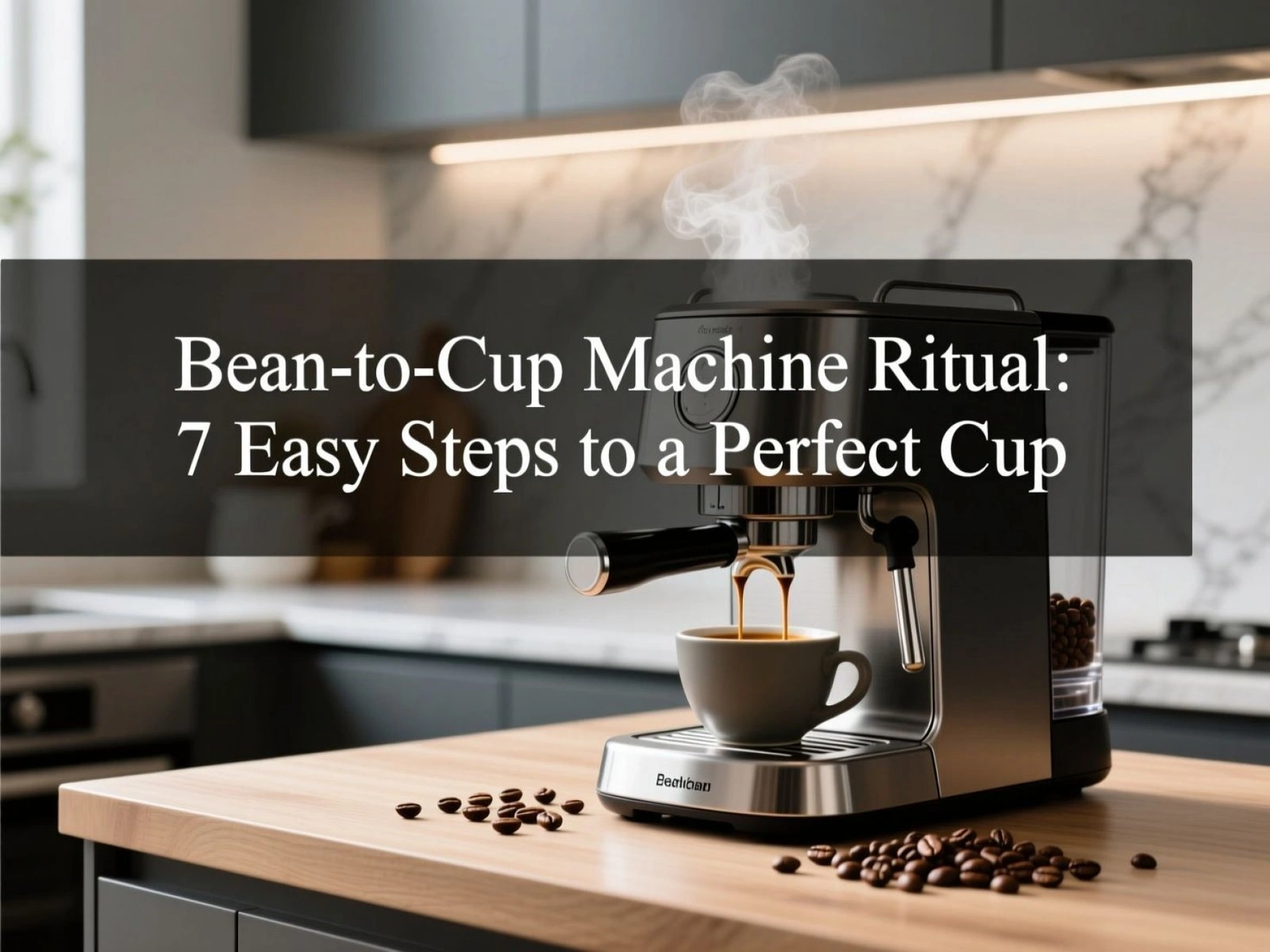 Bean-to-Cup Machine Ritual: 7 Easy Steps To A Perfect Cup