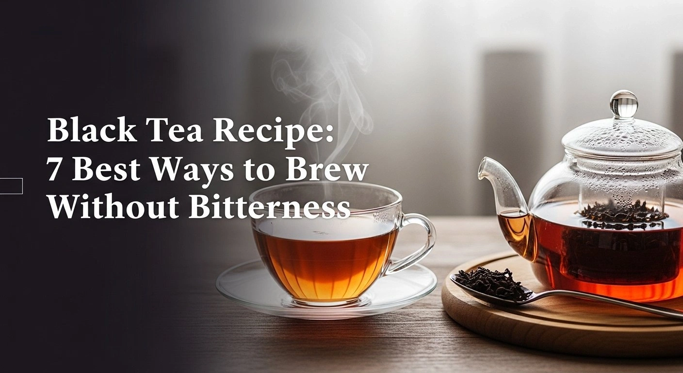 Black Tea Recipe: 7 Best Ways To Brew Without Bitterness