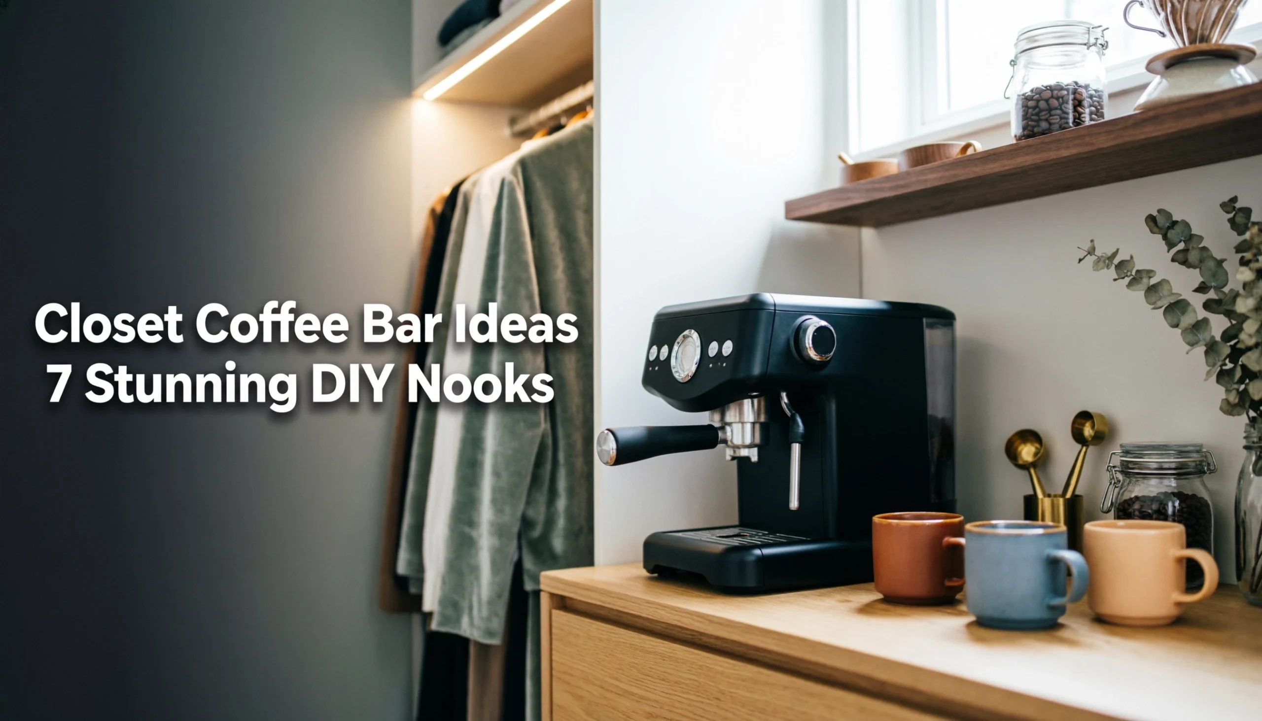 Closet Coffee Bar Ideas: 7 Stunning DIY Nooks For 2026