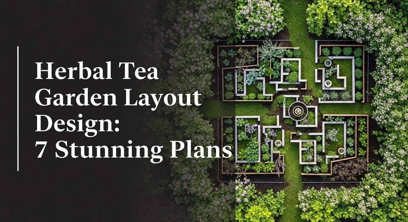 Tea Building Layout Herbal Tea Garden Layout Design: 7 Stunning 2026 Plans