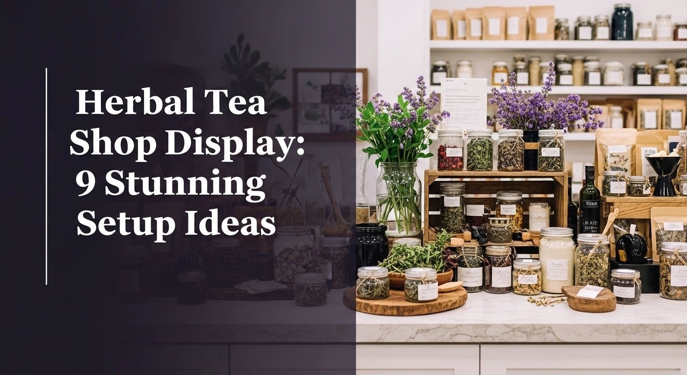 In Store Display Tea Herbal Tea Shop Display: 9 Stunning Setup Ideas For 2026