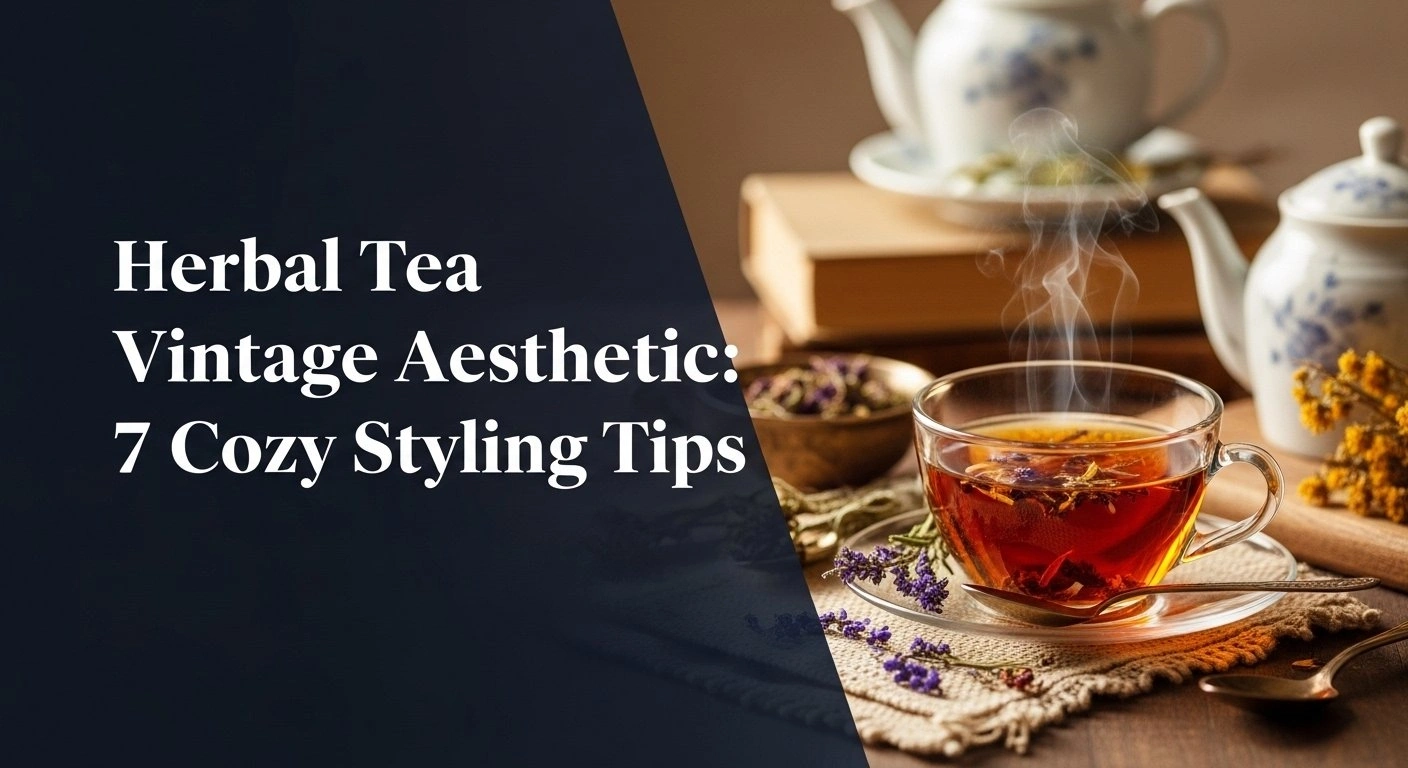 Herbal Tea Vintage Aesthetic: 7 Cozy Styling Tips 2026