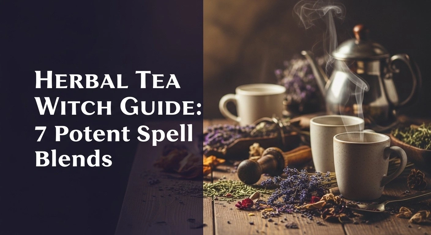 Herbal Tea Witch Guide: 7 Potent Spell Blends For 2026