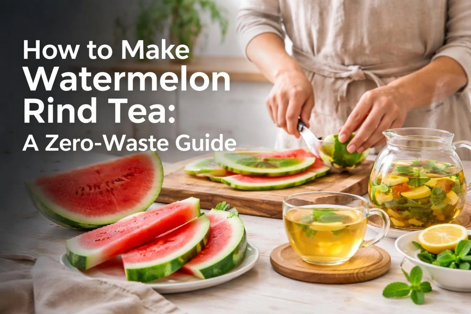 How To Make Watermelon Rind Tea: A Zero-Waste Guide