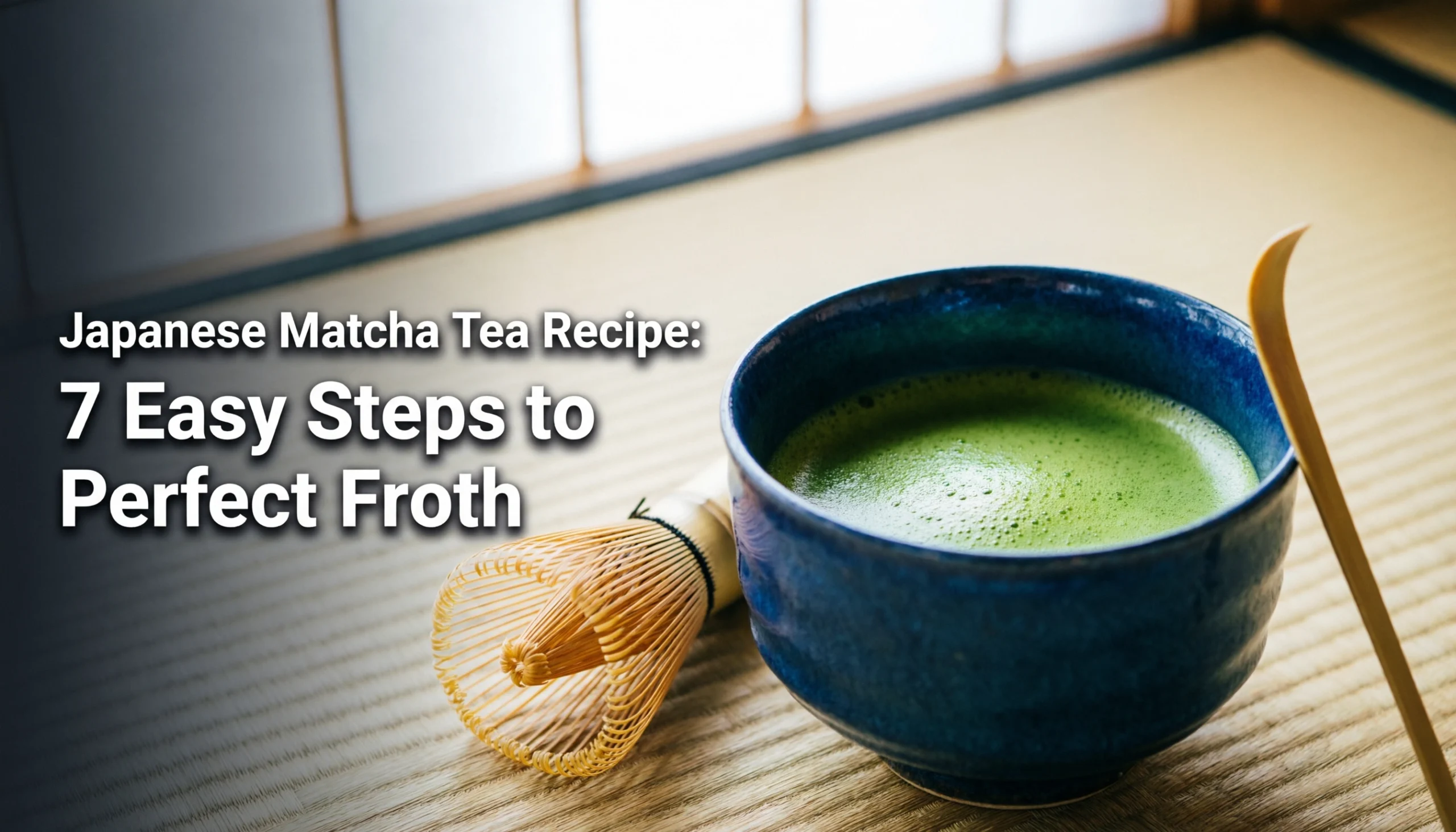 Japanese Matcha Tea Recipe: 7 Easy Steps To Perfect Froth