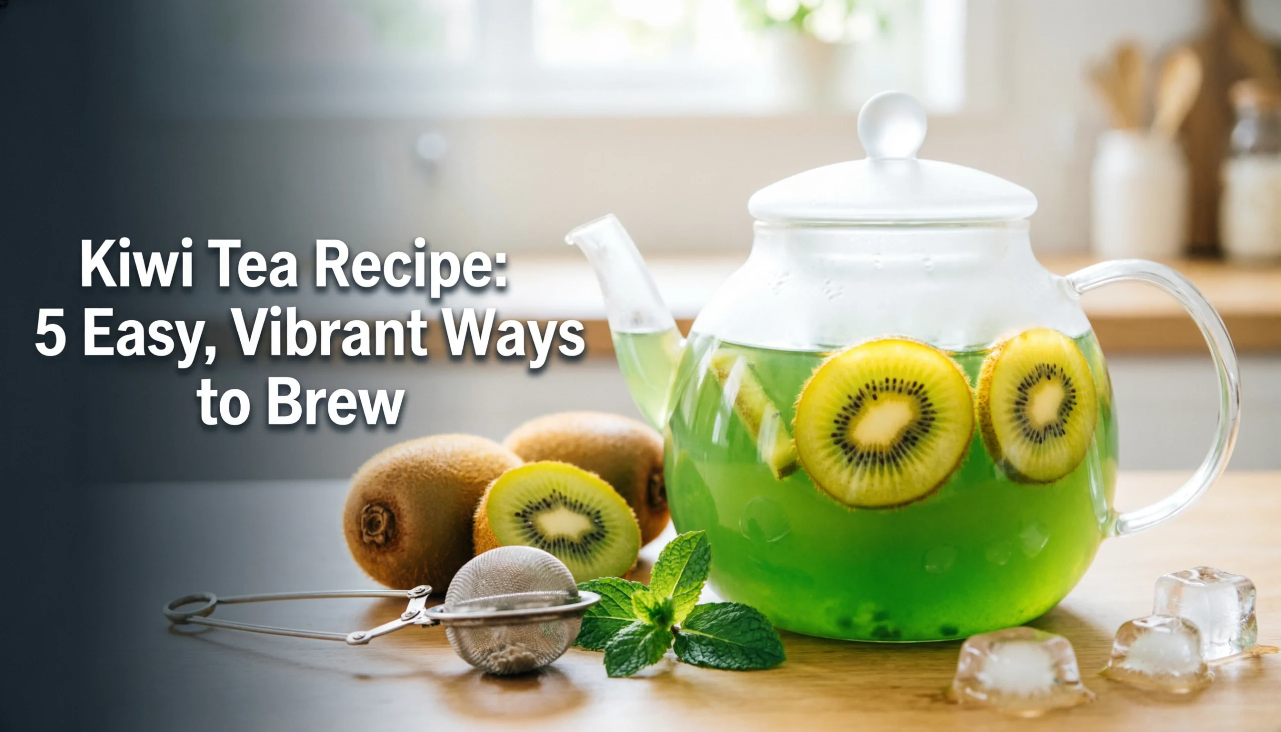 Kiwi Tea Recipe: 5 Easy, Vibrant Ways To Brew In 2026