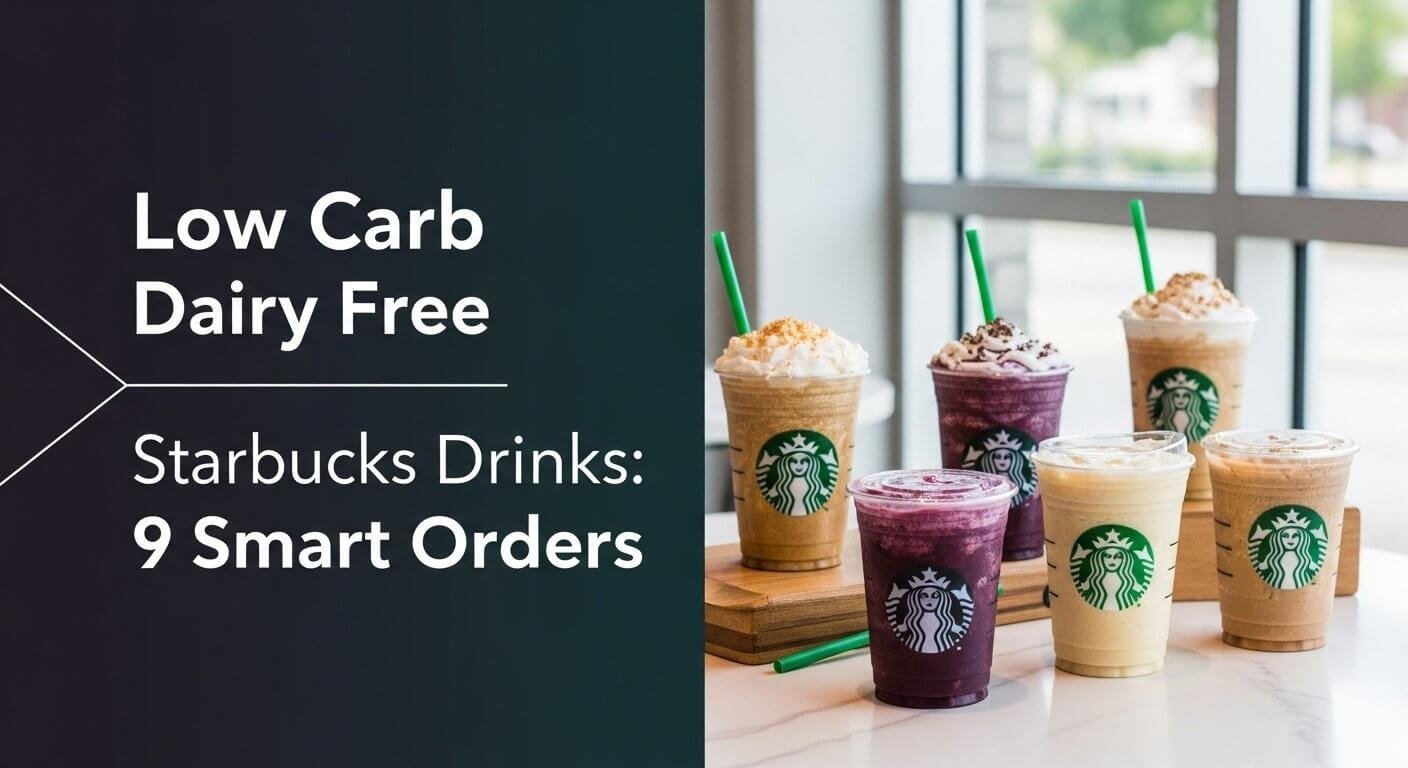 Low Carb Coffee Drinks At Starbucks