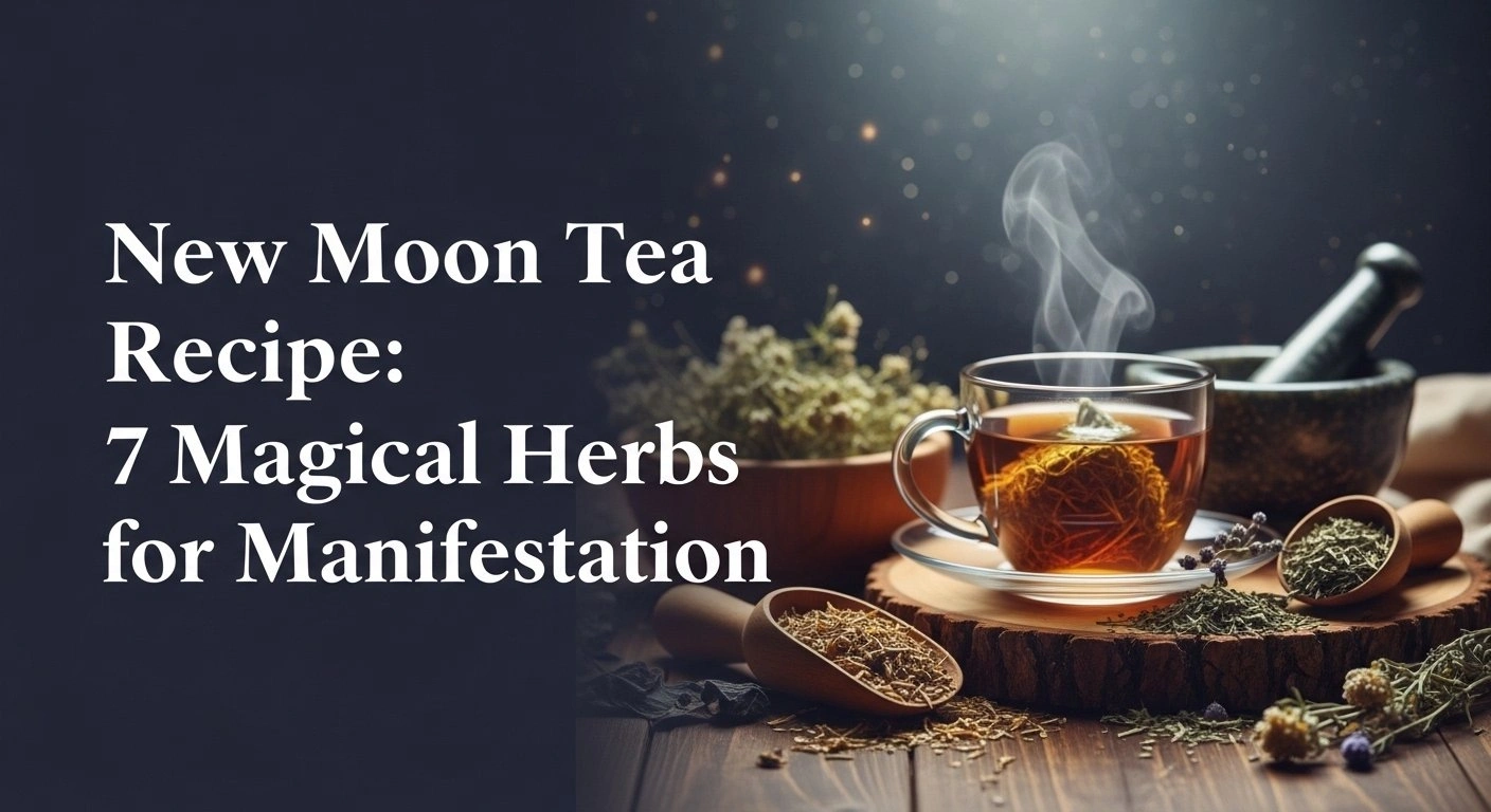 New Moon Tea Recipe: 7 Magical Herbs For Manifestation