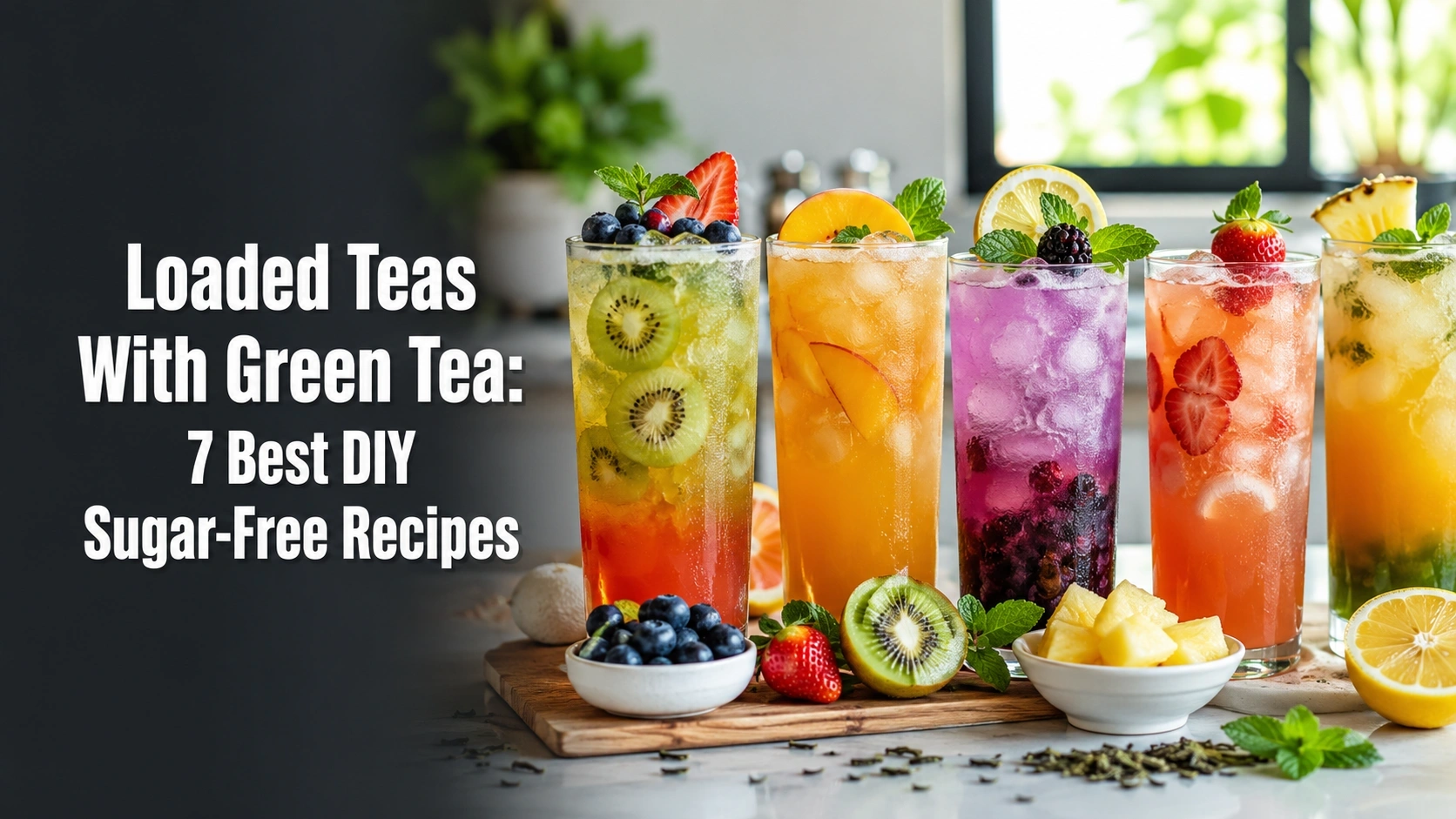 Small Loaded Tea Loaded Teas With Green Tea: 7 Best DIY Sugar-Free Recipes