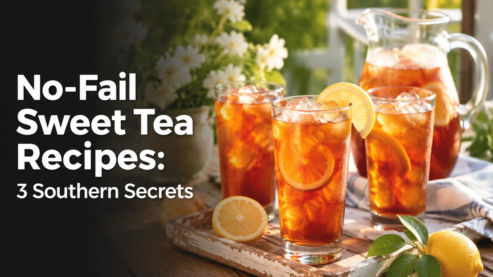 No-Fail Sweet Tea Recipes: 3 Southern Secrets For 2026