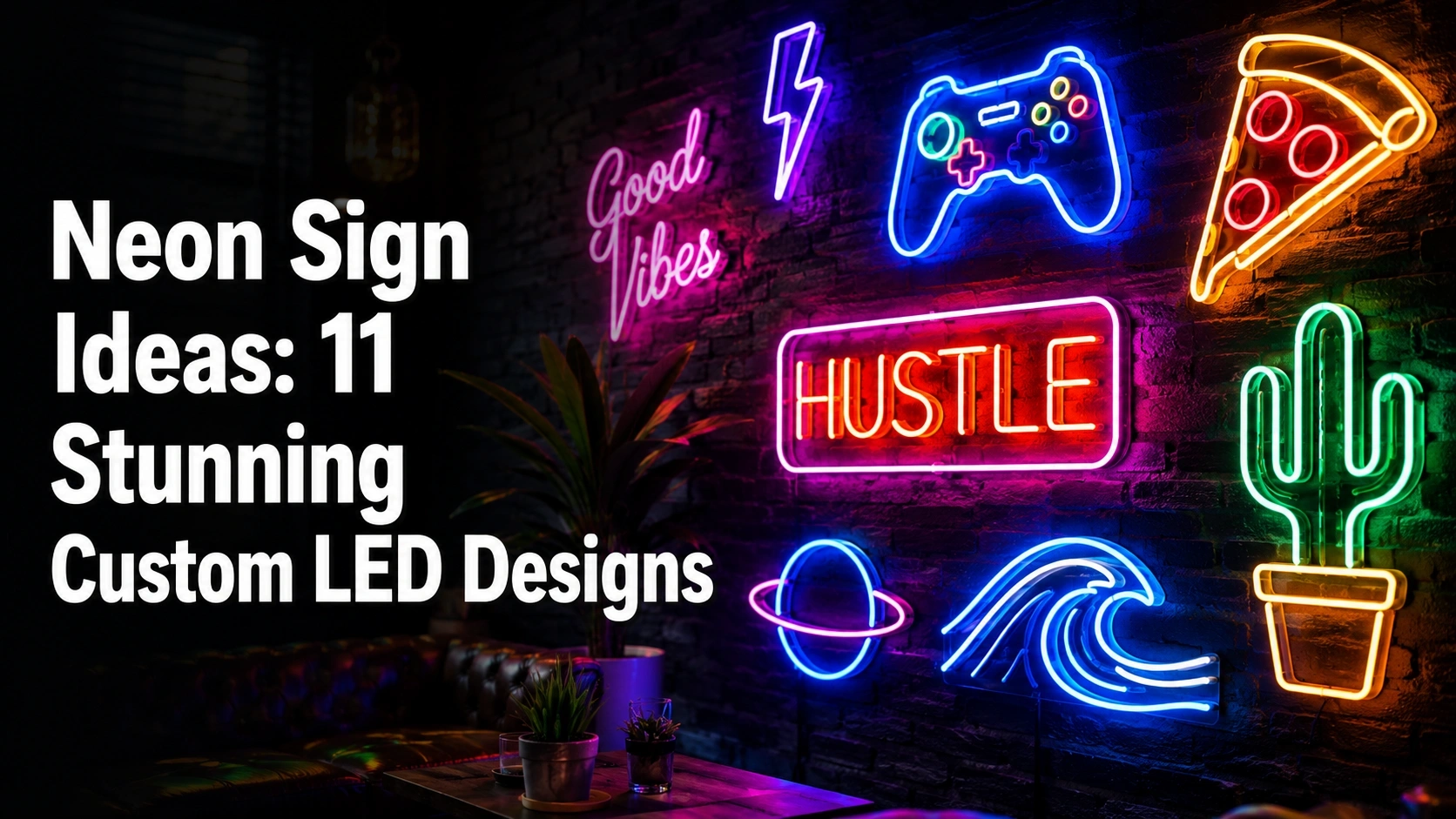 Neon Sign Ideas: 11 Stunning Custom LED Designs 2026